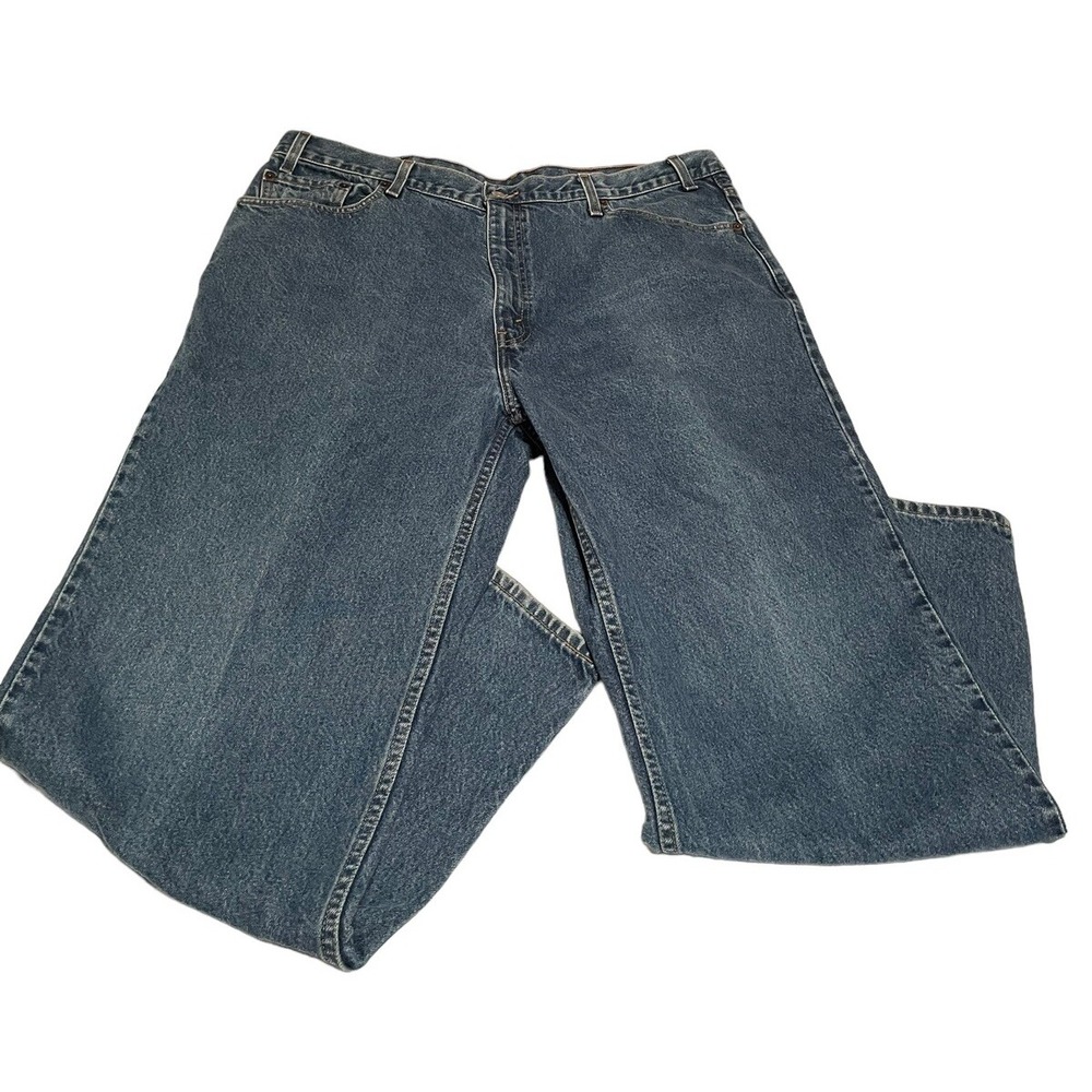 Levi's Relaxed Straight‎ Leg Zip Fly Jeans 42x30 Vintage 90's Made In Mexico